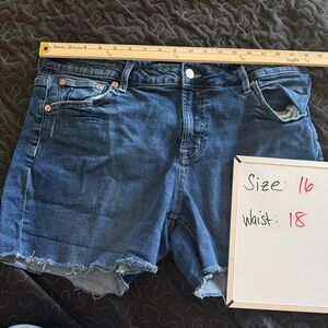 GAP Dark Blue Denim Jean Shorts